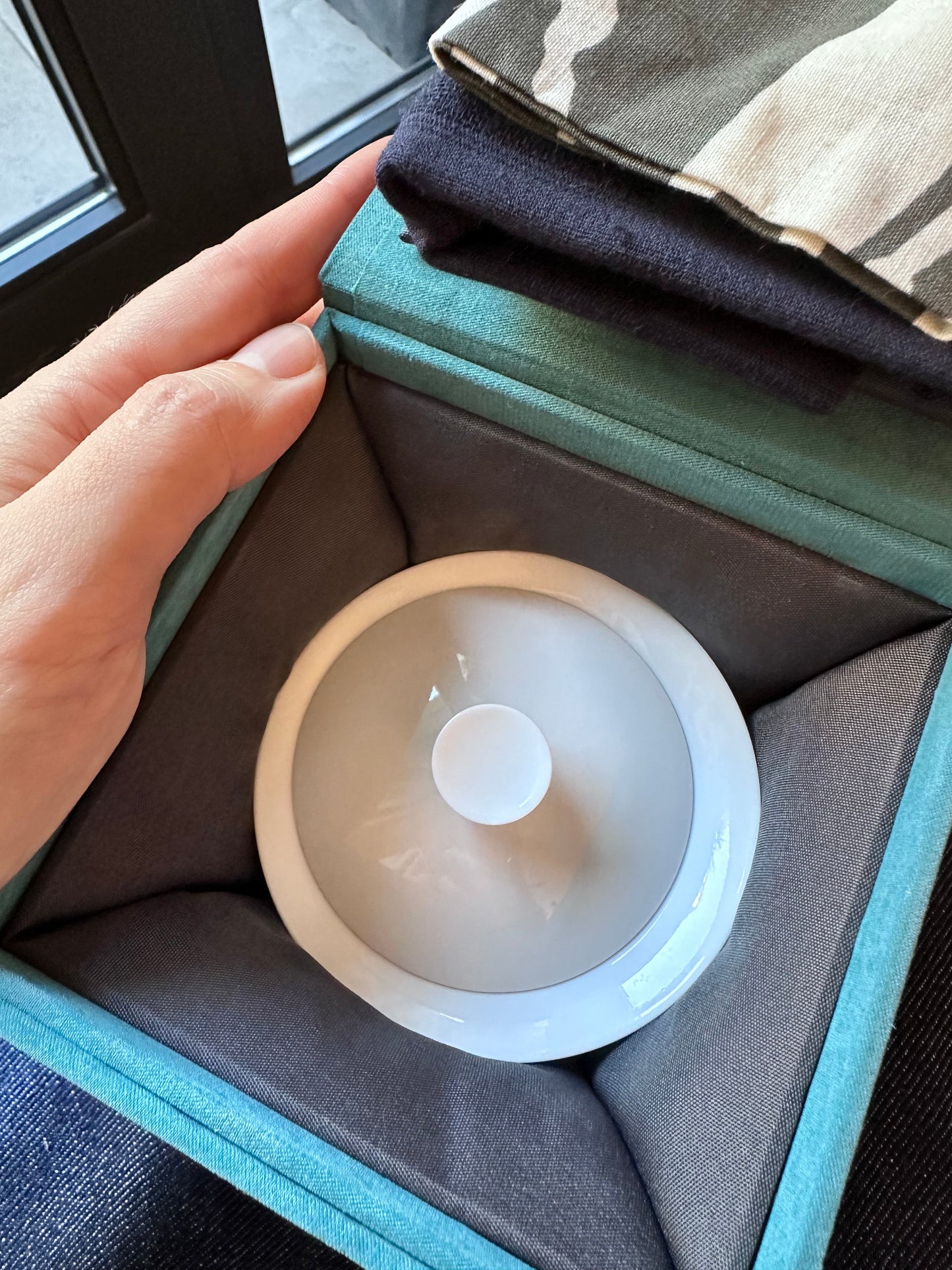Porcelain Gaiwan from Jingdezhen, 100 ml
