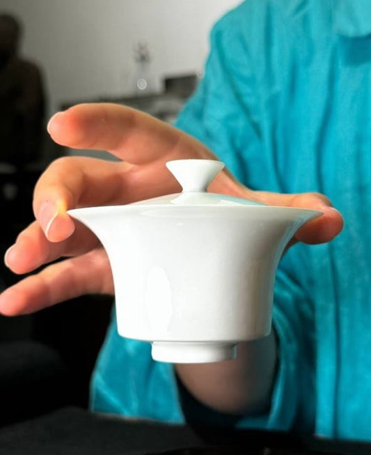 Porcelain Gaiwan from Jingdezhen, 100 ml